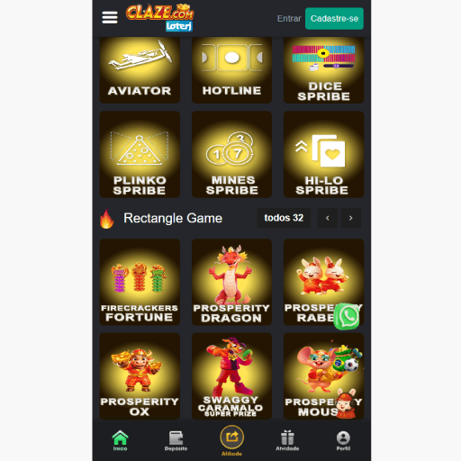 CLAZE777 Jogos Figura 1