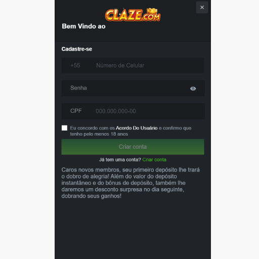 CLAZE777 Login